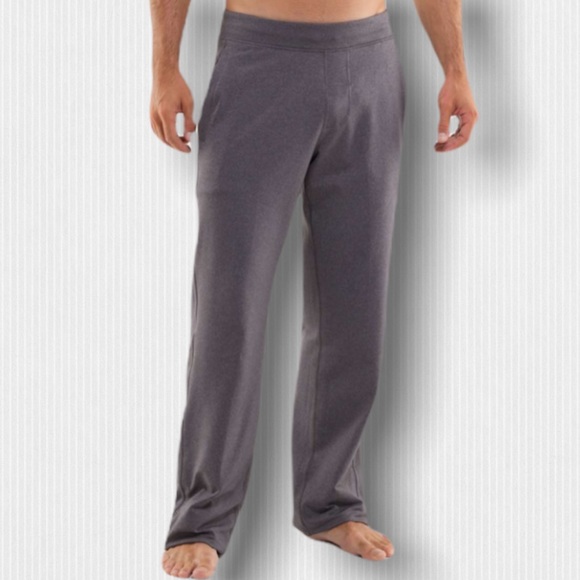 Lululemon Heathered Slate Kung Fu Pants XL - Picture 1 of 13